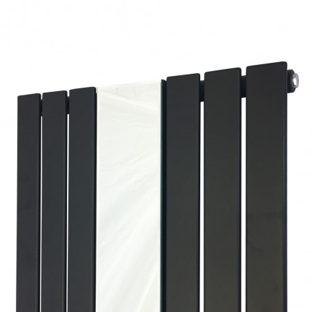 King Black Mirror Designer Radiator - 610 x 1800mm