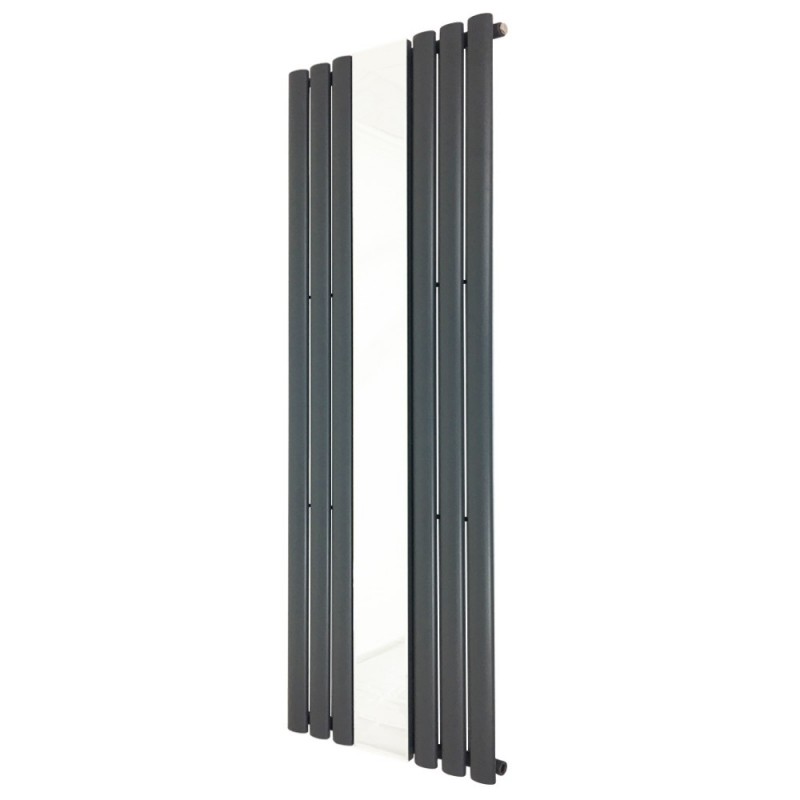 Queen Anthracite Mirror Radiator - 499 x 1800mm