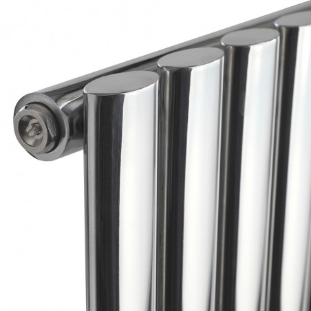 Queen Chrome Designer Radiator - 960 x 500mm