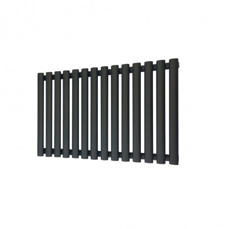 Queen Black Designer Radiator - 960 x 500mm