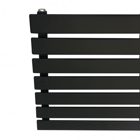 King Black Designer Radiator - 1250 x 516mm