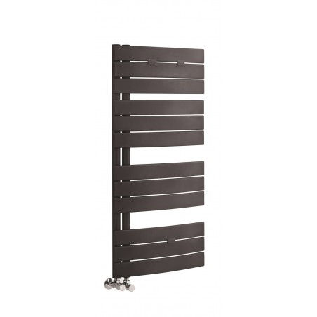 Elgin Anthracite Designer Towel Rail - 550 x 1080mm