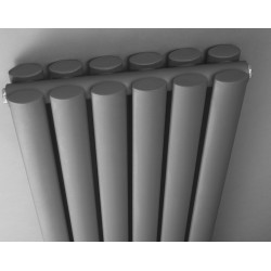 Revive Anthracite Double Panel Radiator - 354 x 1500mm - Insitu