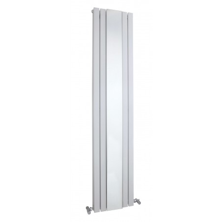 Sloane White Double Panel Mirror Radiator - 381 x 1800mm