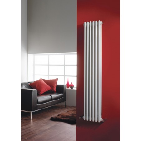 Colosseum White 3 Column Radiator - 291 x 1500mm