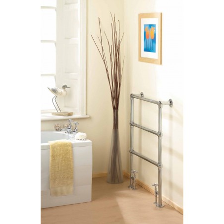 Countess Traditional Heated Towel Rail - 676 x 966mm