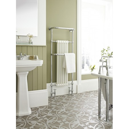 Tillbury Freestanding Traditional Towel Rail - 575 x 1500mm