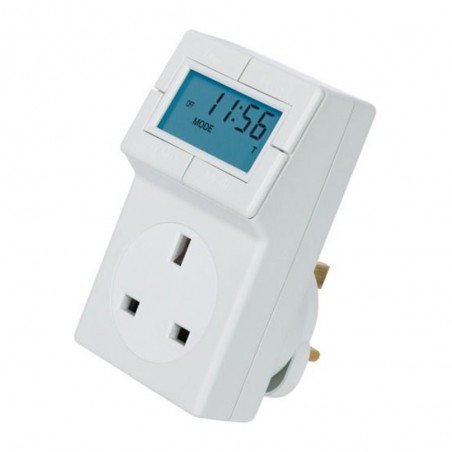 Plug-In Electronic Thermostat and 24hr Timer - TRT05