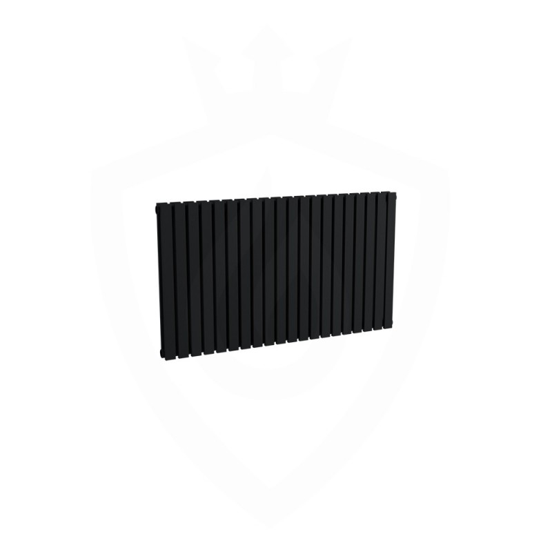 Ultraheat Linear Designer Black Double Radiator - 1063 x 600mm