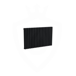 Ultraheat Linear Designer Black Double Radiator - 957 x 600mm