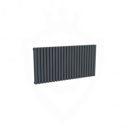 Ultraheat Linear Designer Anthracite Double Radiator - 1222 x 600mm