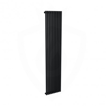 Ultraheat Klon Designer Black Radiator - 383 x 1800mm