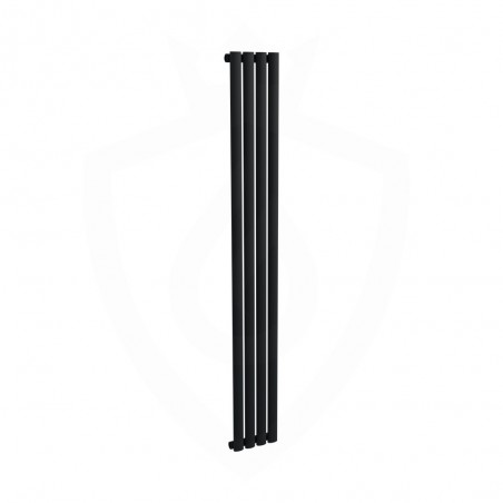 Ultraheat Sofi Designer Black Radiator - 239 x 1800 mm