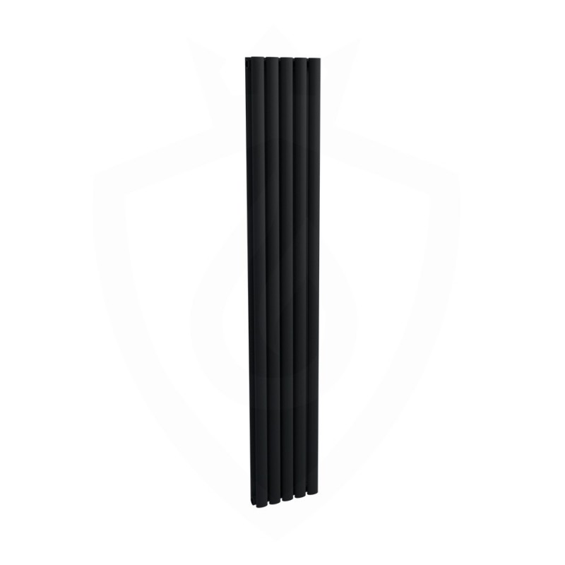 Ultraheat Sofi Designer Black Double Radiator - 298 x 1800mm Ultraheat Sofi Designer Black Double Radiator - 298 x 1800mm