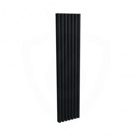 Ultraheat Sofi Designer Black Double Radiator - 416 x 1800mm