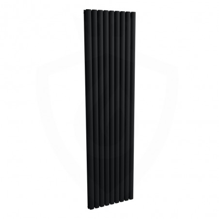 Ultraheat Sofi Designer Black Double Radiator - 534 x 2000mm