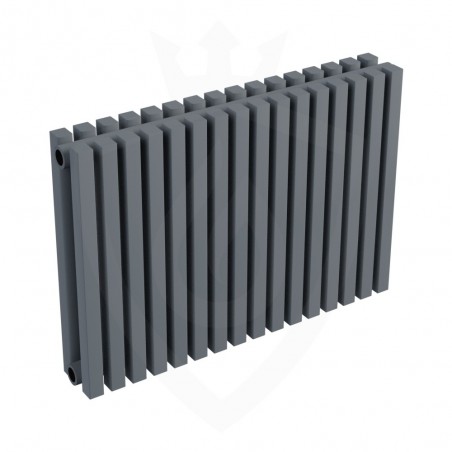 Ultraheat Klon Designer Anthracite Double Radiator - 611 x 420mm