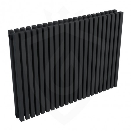 Ultraheat Klon Designer Black Double Radiator - 839 x 600mm