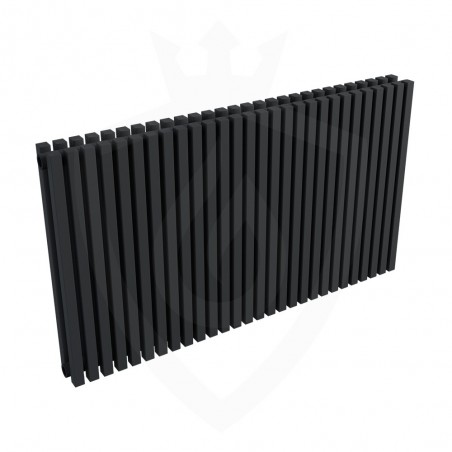 Ultraheat Klon Designer Black Double Radiator - 1067 x 600mm