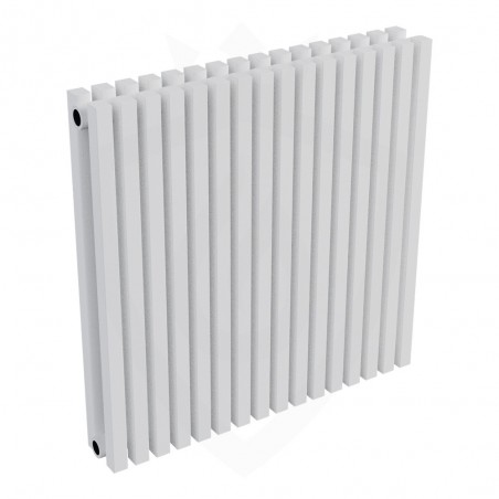 Ultraheat Klon Designer White Double Radiator - 611 x 600mm