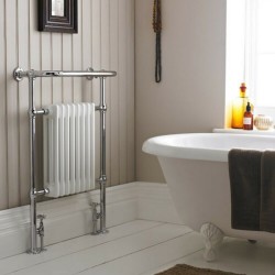 Victoria Traditional Towel Rail - 673 x 963mm - Installed
