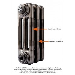 Supplies 4 Heat Cornel 3 Column Bare Metal Horizontal Radiator