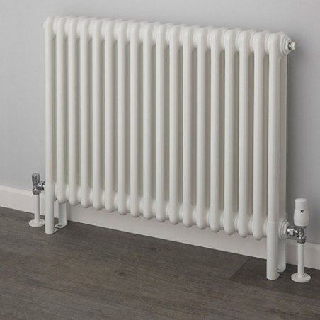 Supplies 4 Heat Cornel 2 Column White Horizontal Radiator