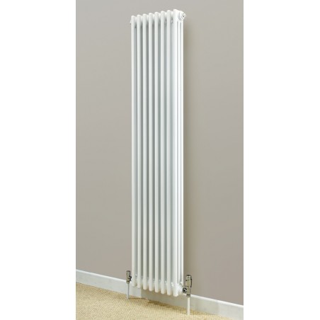 Supplies 4 Heat Cornel 3 Column White Vertical Radiator