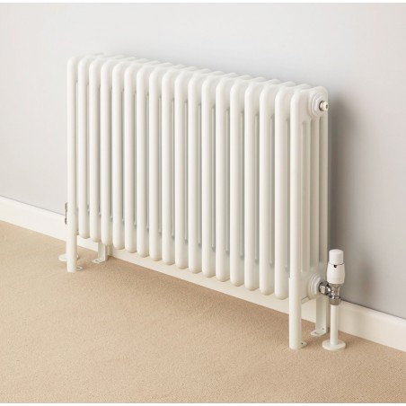 Supplies 4 Heat Cornel 4 Column White Horizontal Radiator