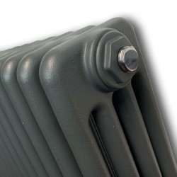 Supplies 4 Heat - Cornel 3 Column Graphex Horizontal Radiator - Closeup