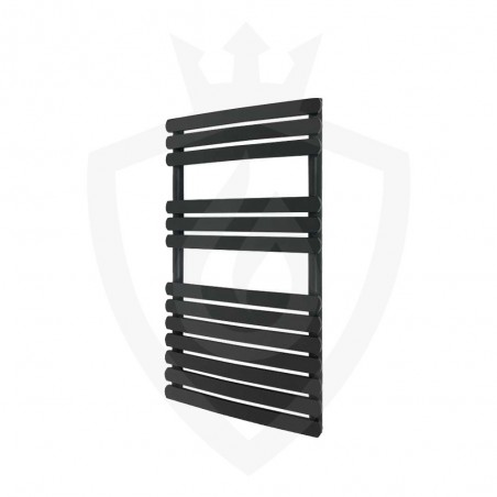 Ceasar Black Designer Towel Rail - 500 x 800mm