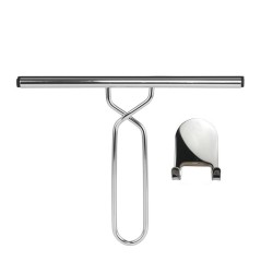 260mm(w) Stainless Steel Wetroom Shower Glass Squeegee (Design G5) + Sticky Hanger