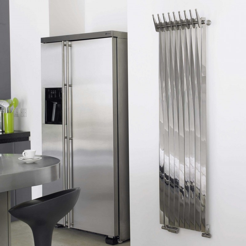 AEON Radiators - Clipper Brushed & Polished Stainless Steel Radiators