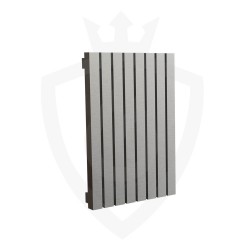 AEON Radiators - Kare Wall Mounted Brushed Stainless Steel Radiators