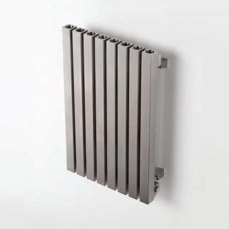 AEON Radiators - Dalya Wall Mounted Brushed Stainless Steel Radiators