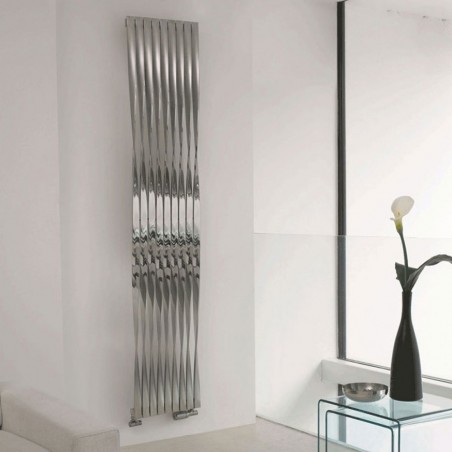 AEON Radiators - Twister 360° Brushed & Polished Stainless Steel Radiators