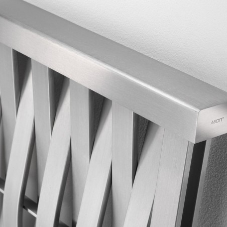 AEON Radiators - Wave Brushed Stainless Steel Radiators