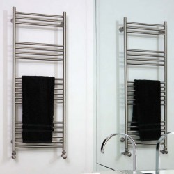 AEON Radiators - Tora Brushed Stainless Steel Towel Rails