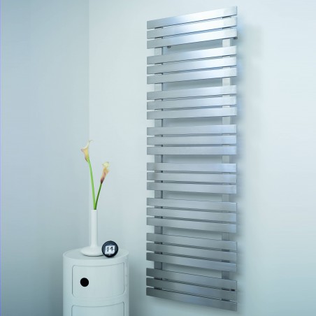 AEON Radiators - Kaptan Brushed Stainless Steel Towel Rails