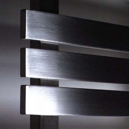 AEON Radiators - Kaptan Brushed Stainless Steel Towel Rails