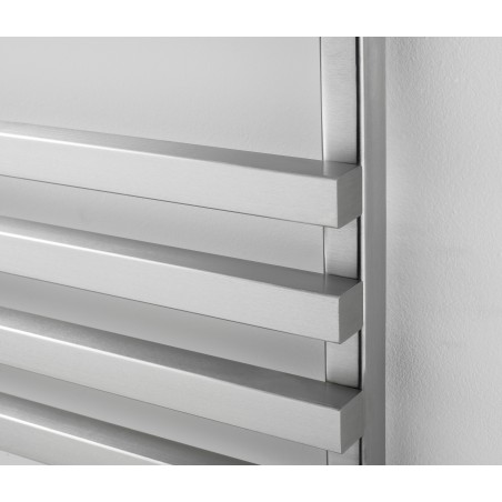 AEON Radiators - Cengiz Brushed Stainless Steel Towel Rails