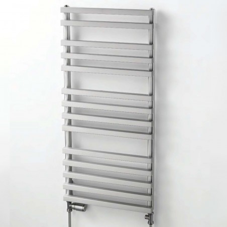 AEON Radiators - Cengiz Brushed Stainless Steel Towel Rails