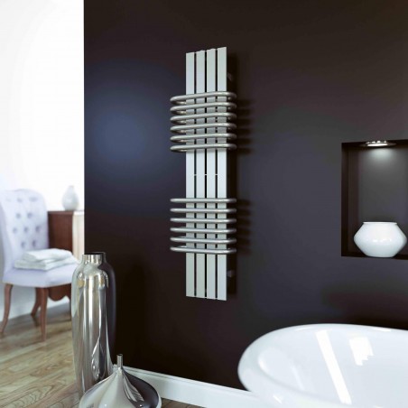 AEON Radiators - Bolero Brushed Stainless Steel Towel Rails