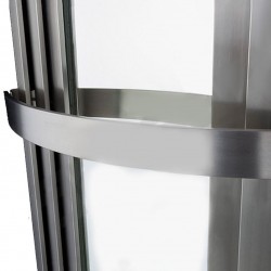 AEON Radiators - Panacea Brushed Stainless Steel Mirror Radiator