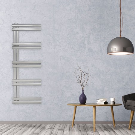 AEON Radiators - Trogon Brushed Stainless Steel Towel Rails