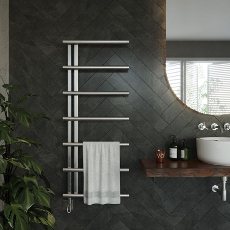 AEON Radiators - Vera Brushed Stainless Steel Radiators