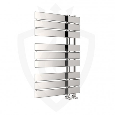 Arabella Chrome Designer Towel Rail - 500 x 800mm