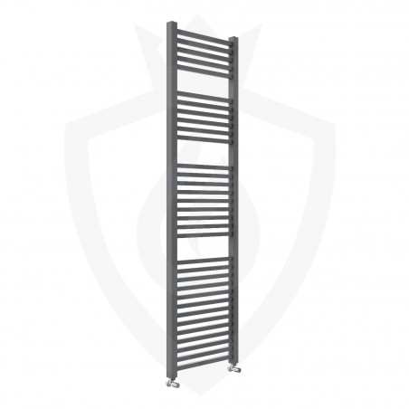 Crown Anthracite Designer Towel Rail - 500 x 1800mm