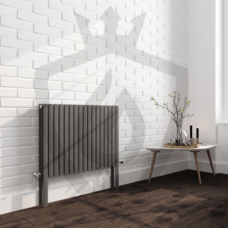 Axim Anthracite Designer Radiator - 820 x 800mm