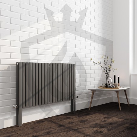 Axim Anthracite Designer Radiator - 1000 x 800mm